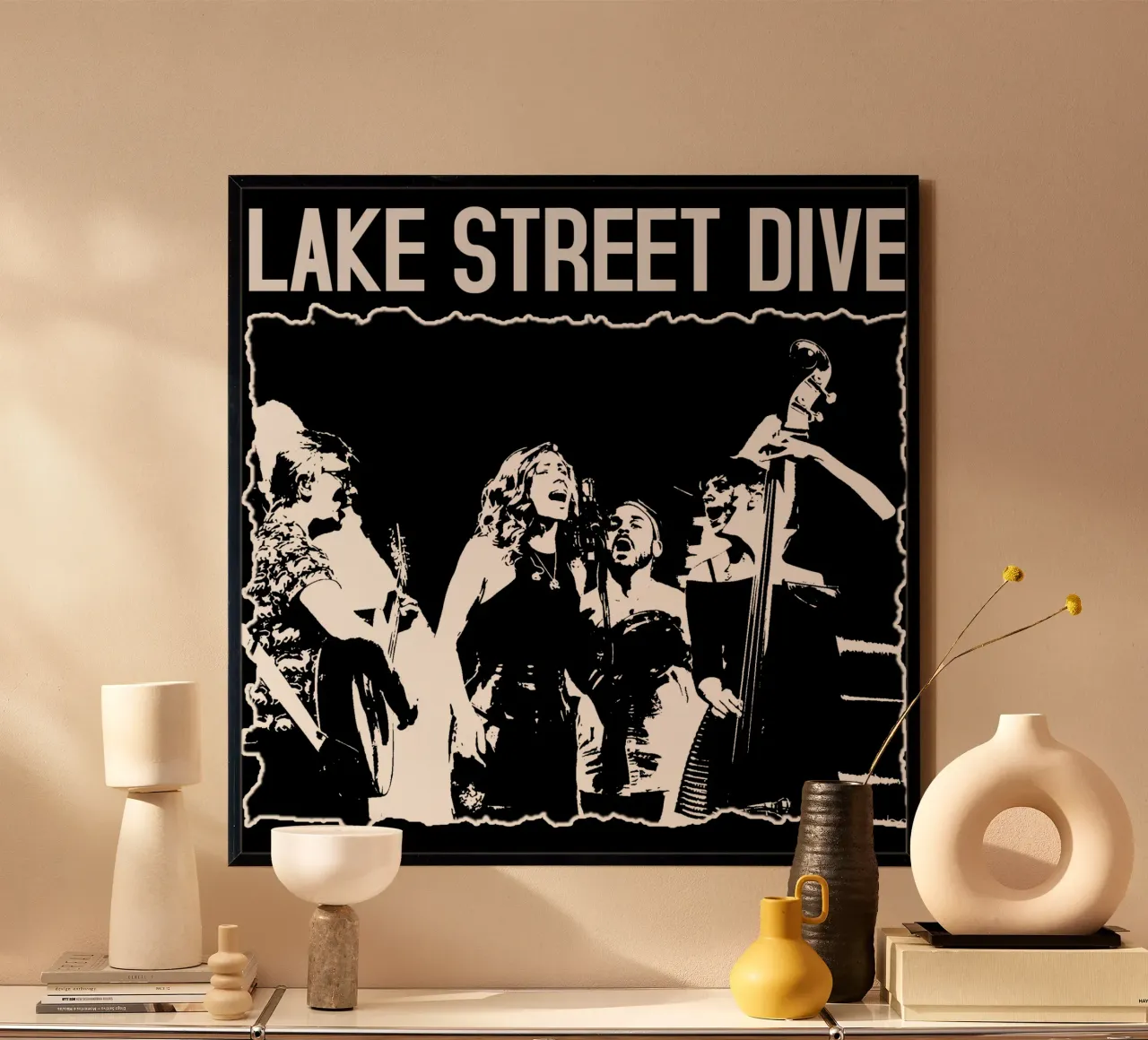 Maglietta Street Dive Nero poster da sophielouise.designs