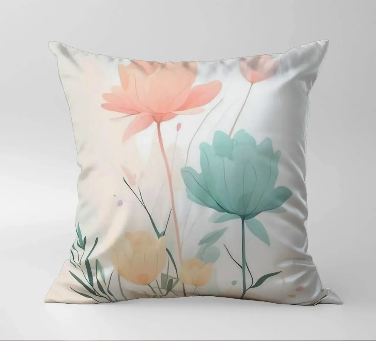gradient flower cuscino da kichin