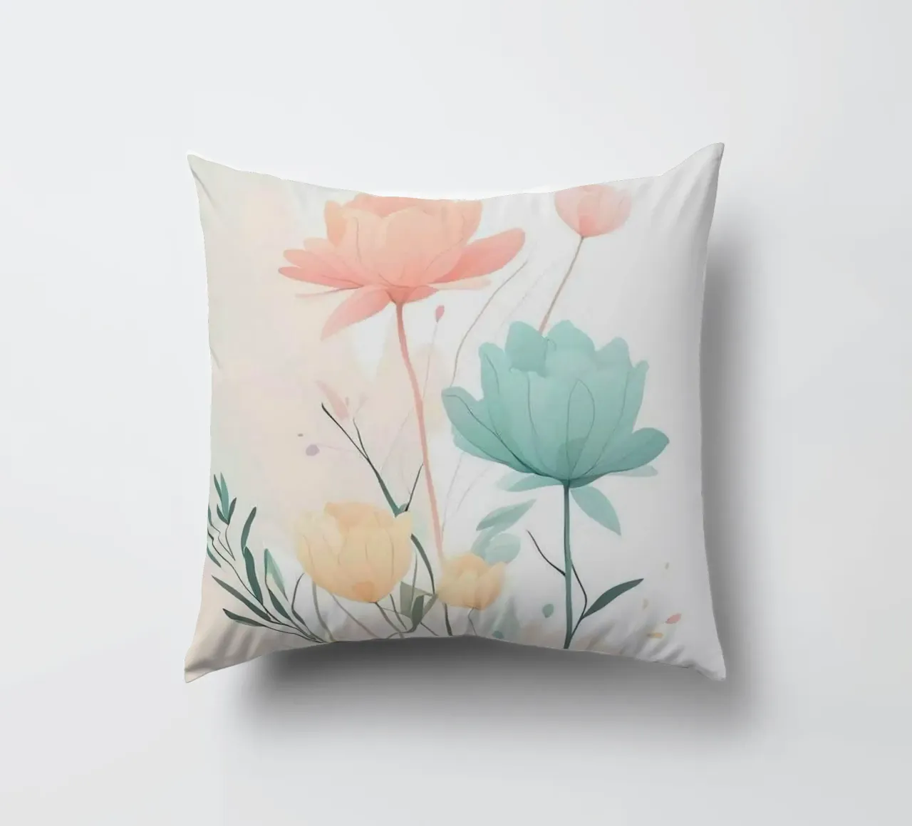 gradient flower cuscino da kichin