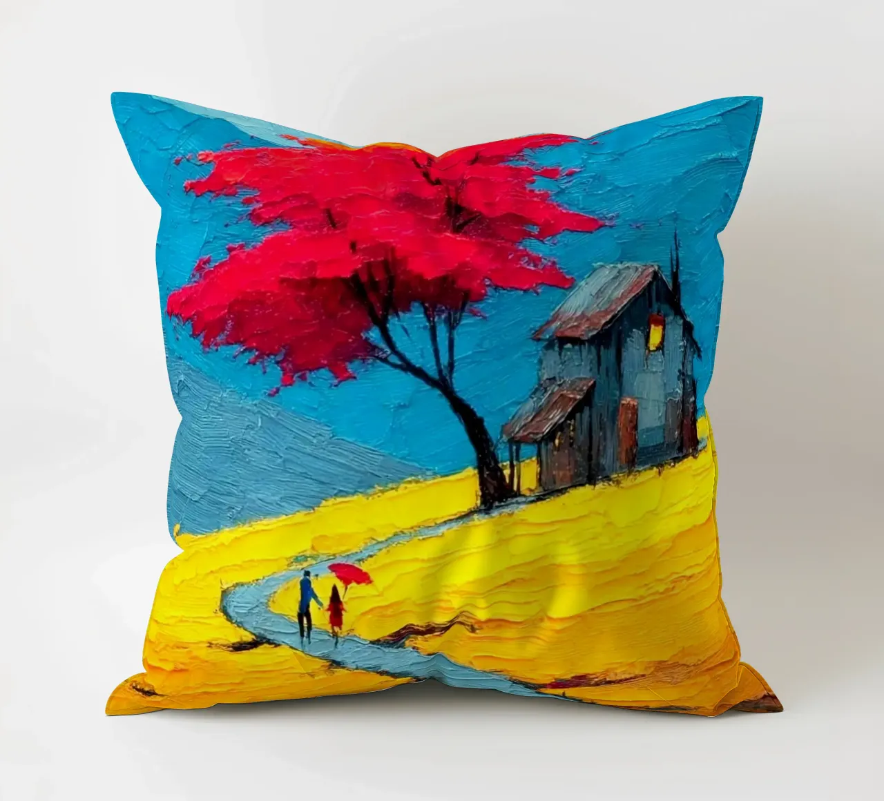 come home in curve road cuscino da carsa