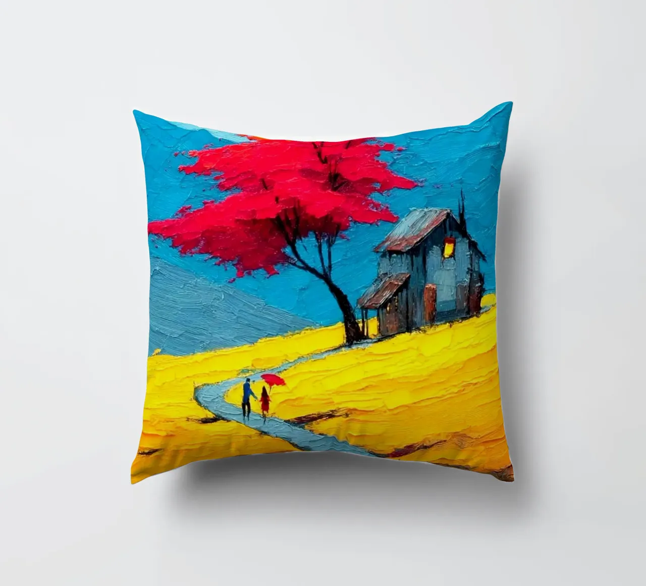 come home in curve road cuscino da carsa