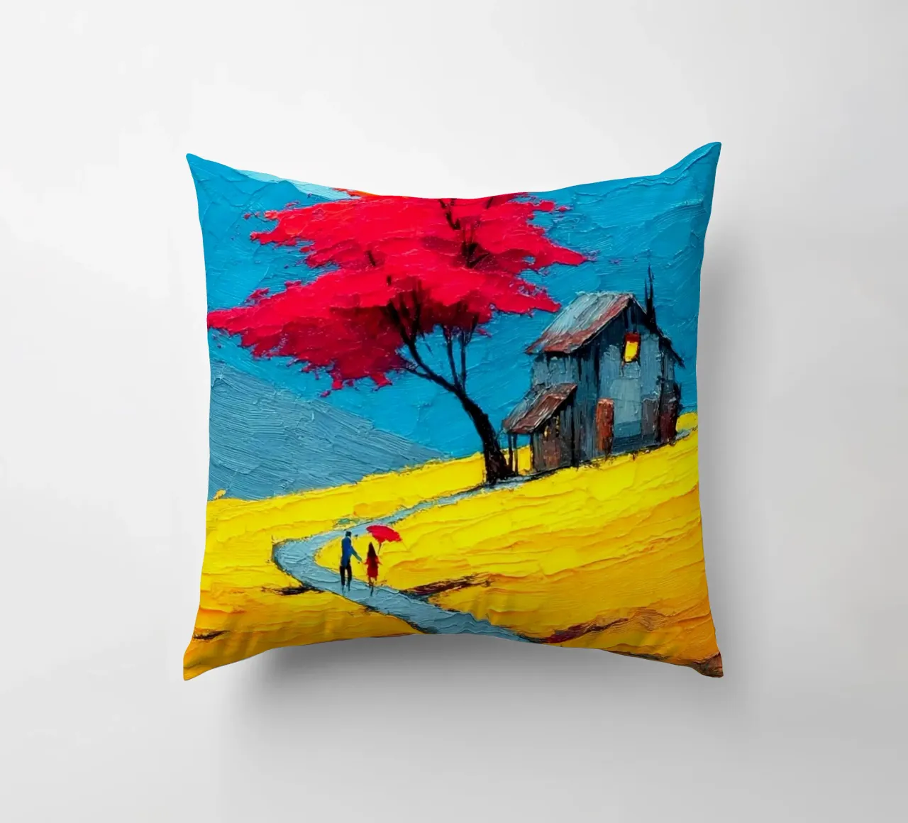 come home in curve road cuscino da carsa
