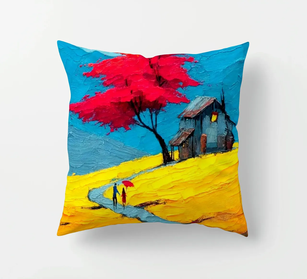 come home in curve road cuscino da carsa