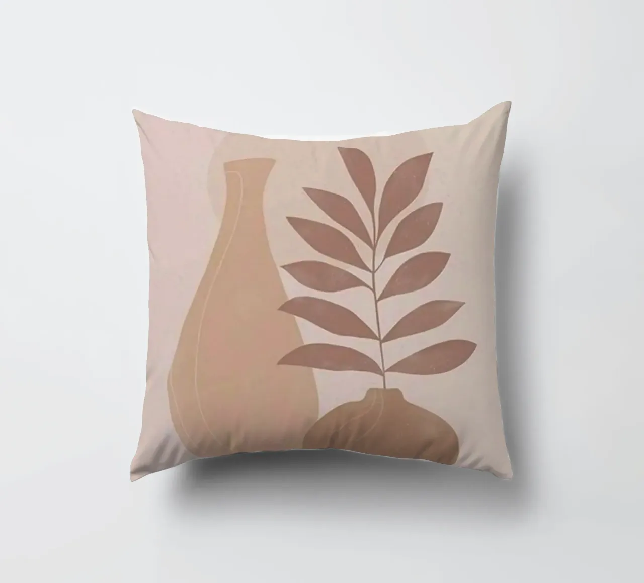 vase and branch shape cuscino da kichin