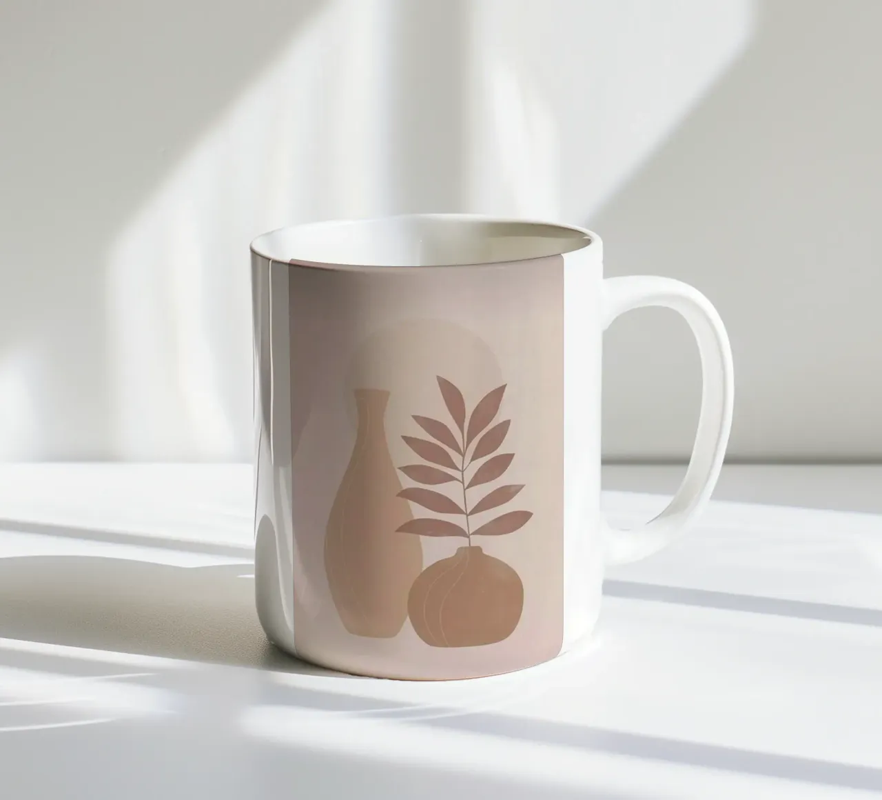 vase and branch shape tazza in ceramica da kichin