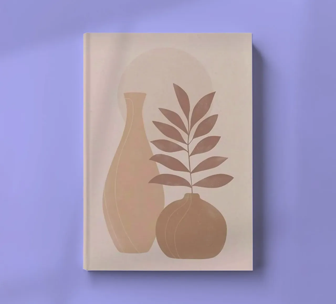 vase and branch shape notebook by kichin