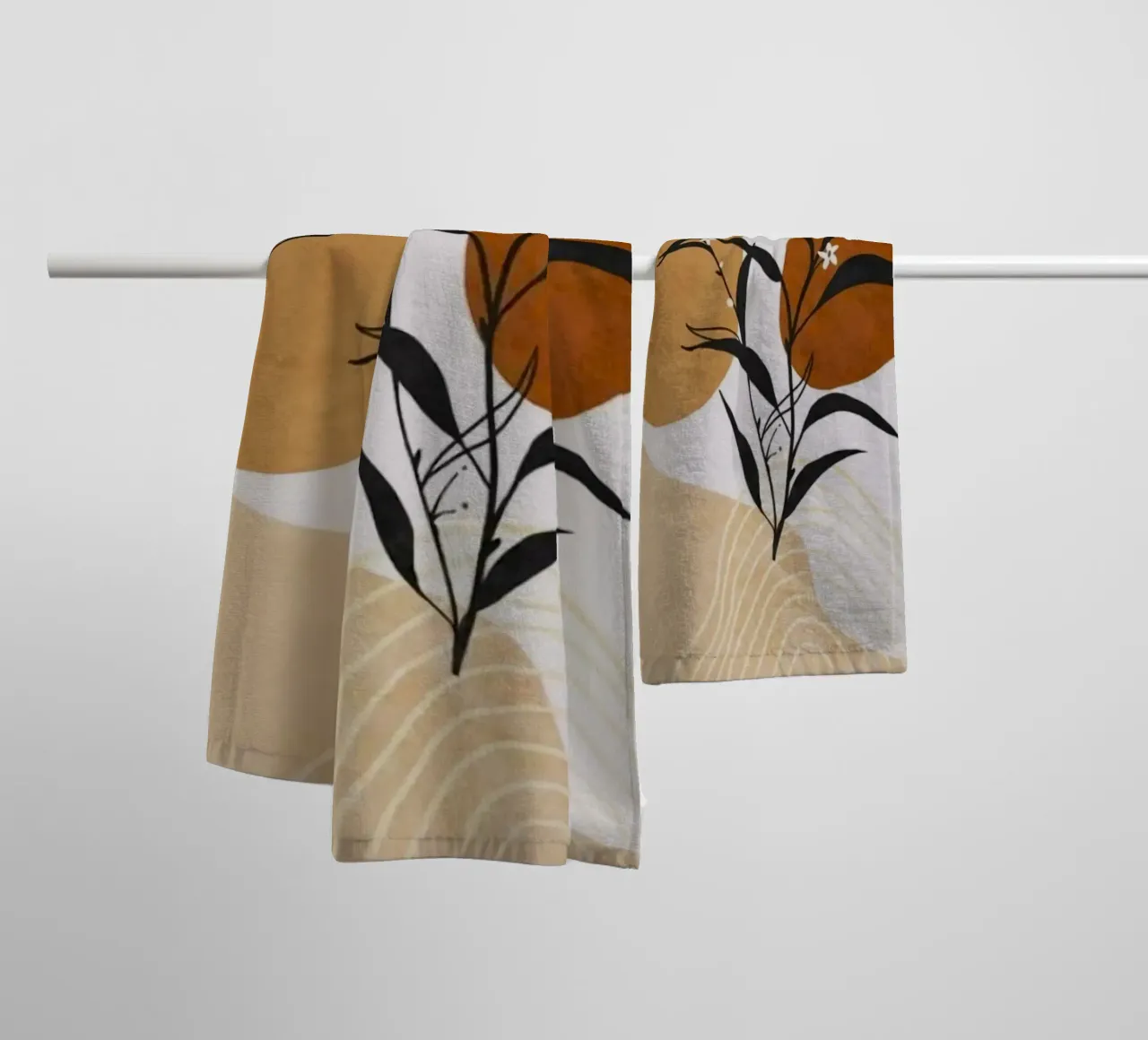 art line branch asciugamano da bagno da carsa