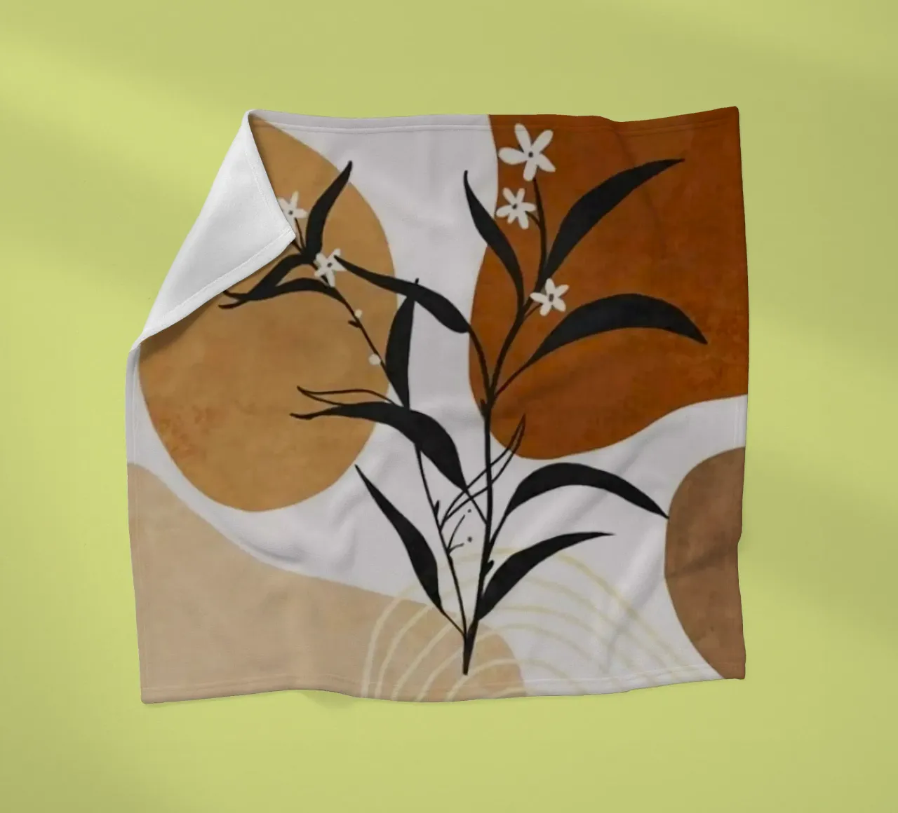 art line branch coperta in pile da carsa
