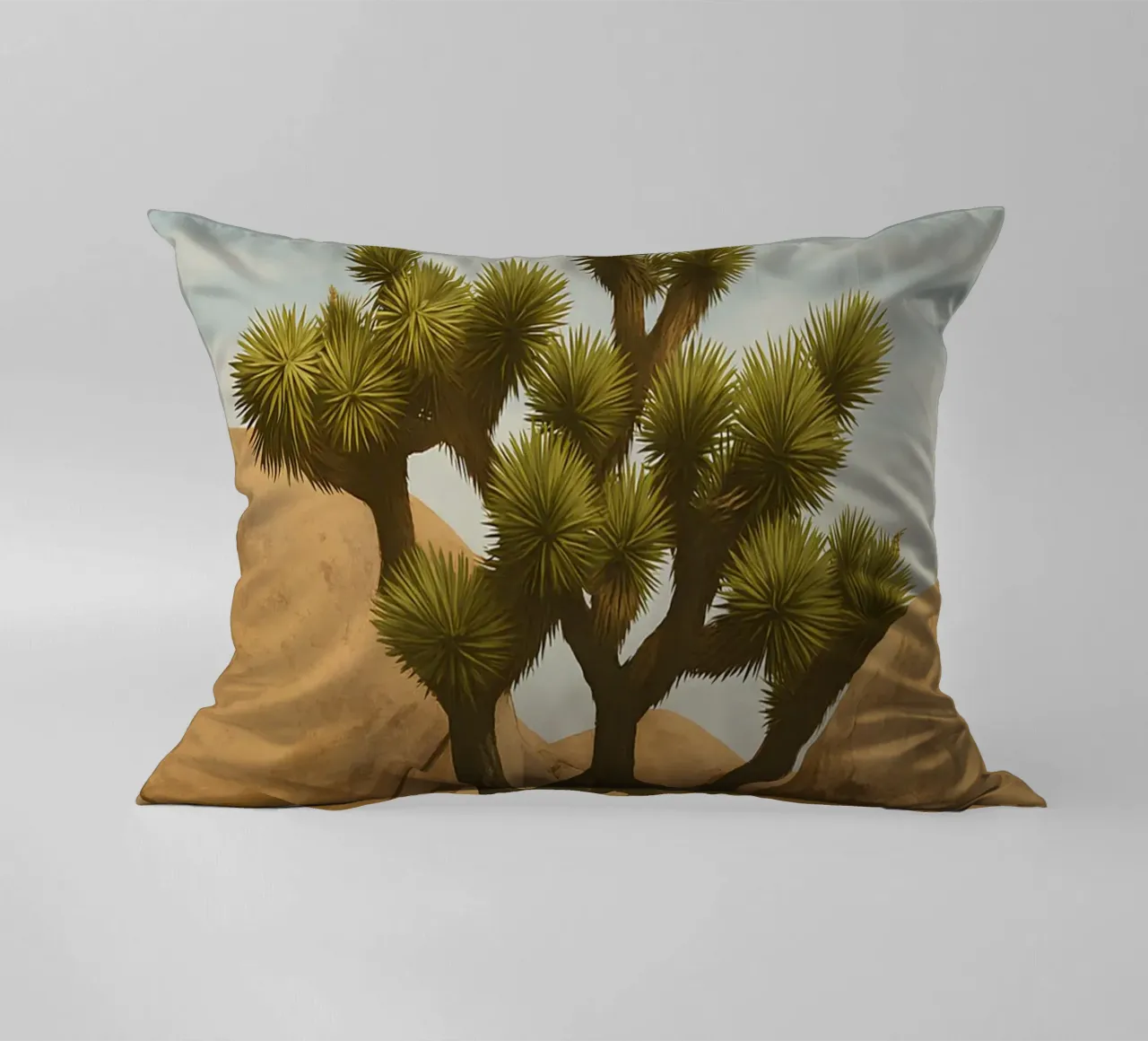 Joshua Tree - Vintage cuscino da WildTravelArt