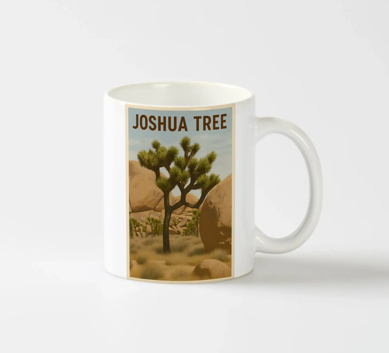 Joshua Tree - Vintage tazza in ceramica da WildTravelArt