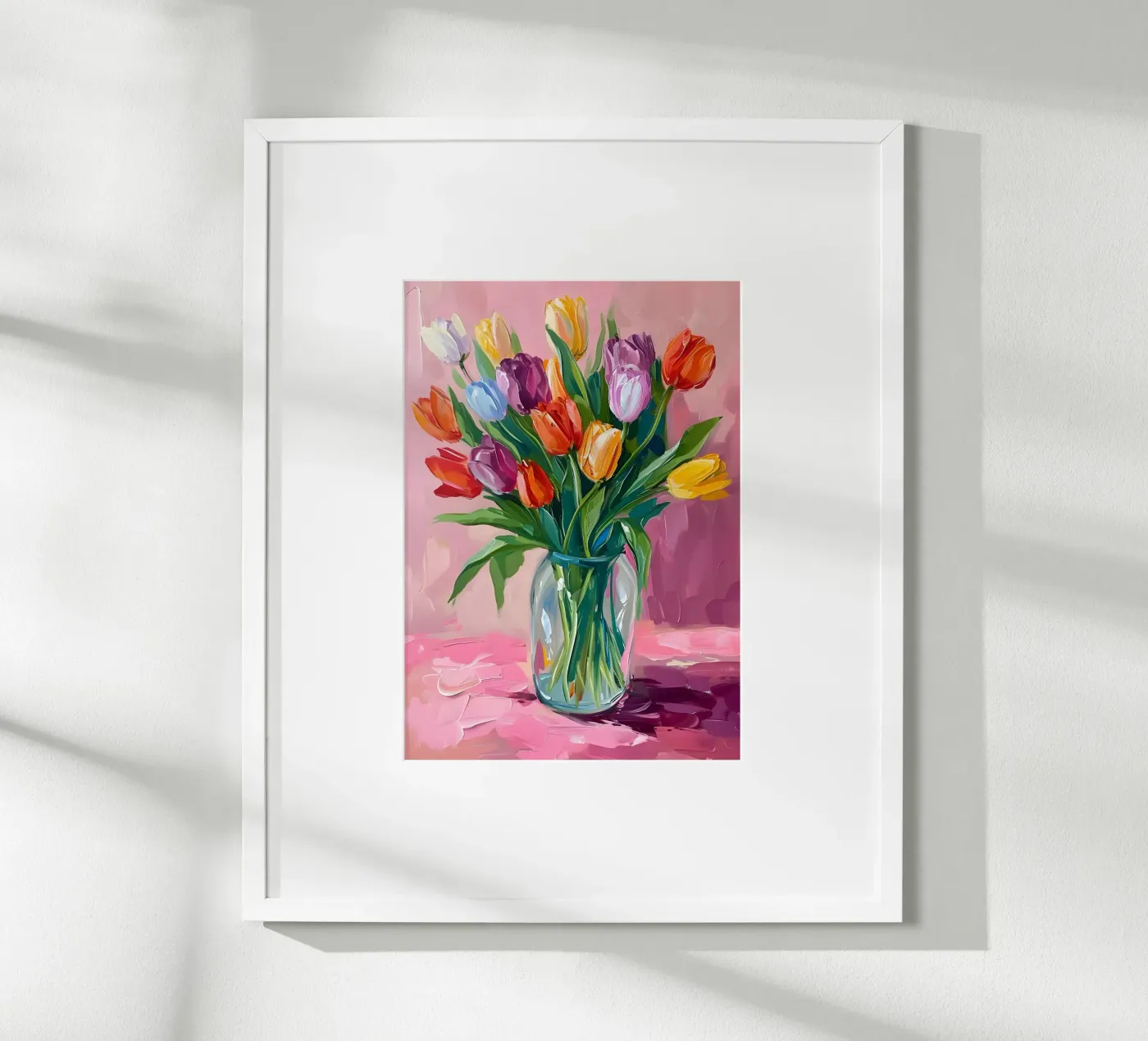 Tulip vase poster de Yaso Design & Art