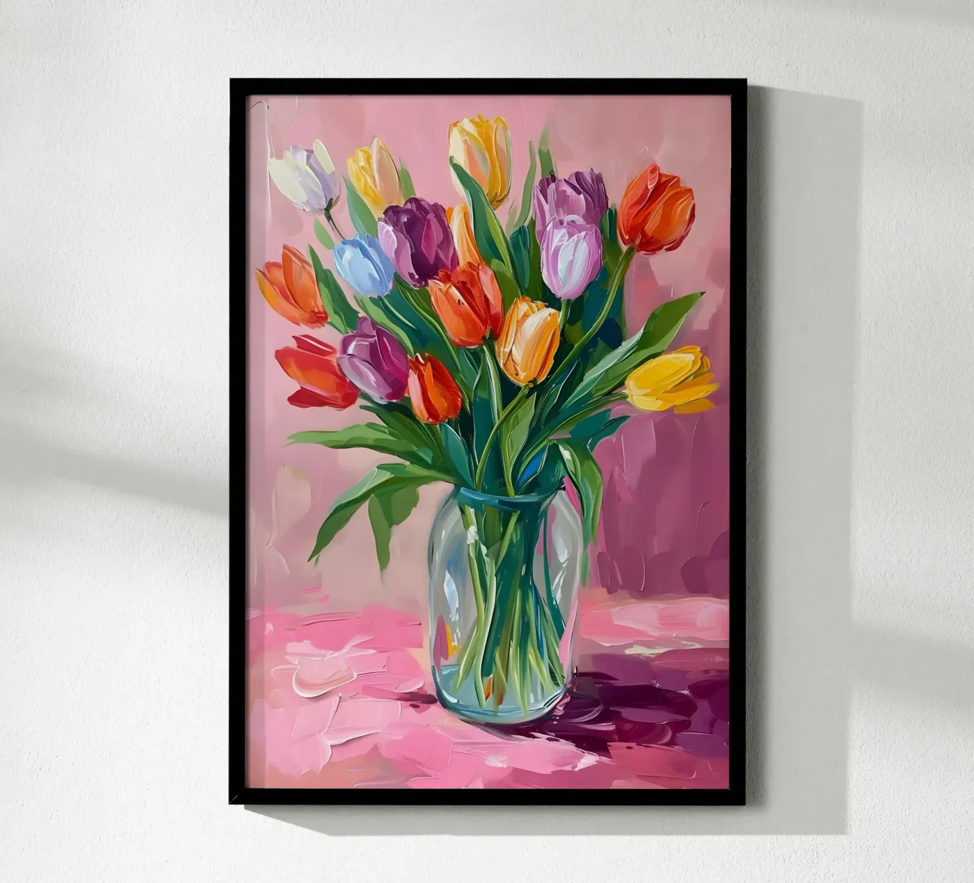 Tulip vase poster de Yaso Design & Art