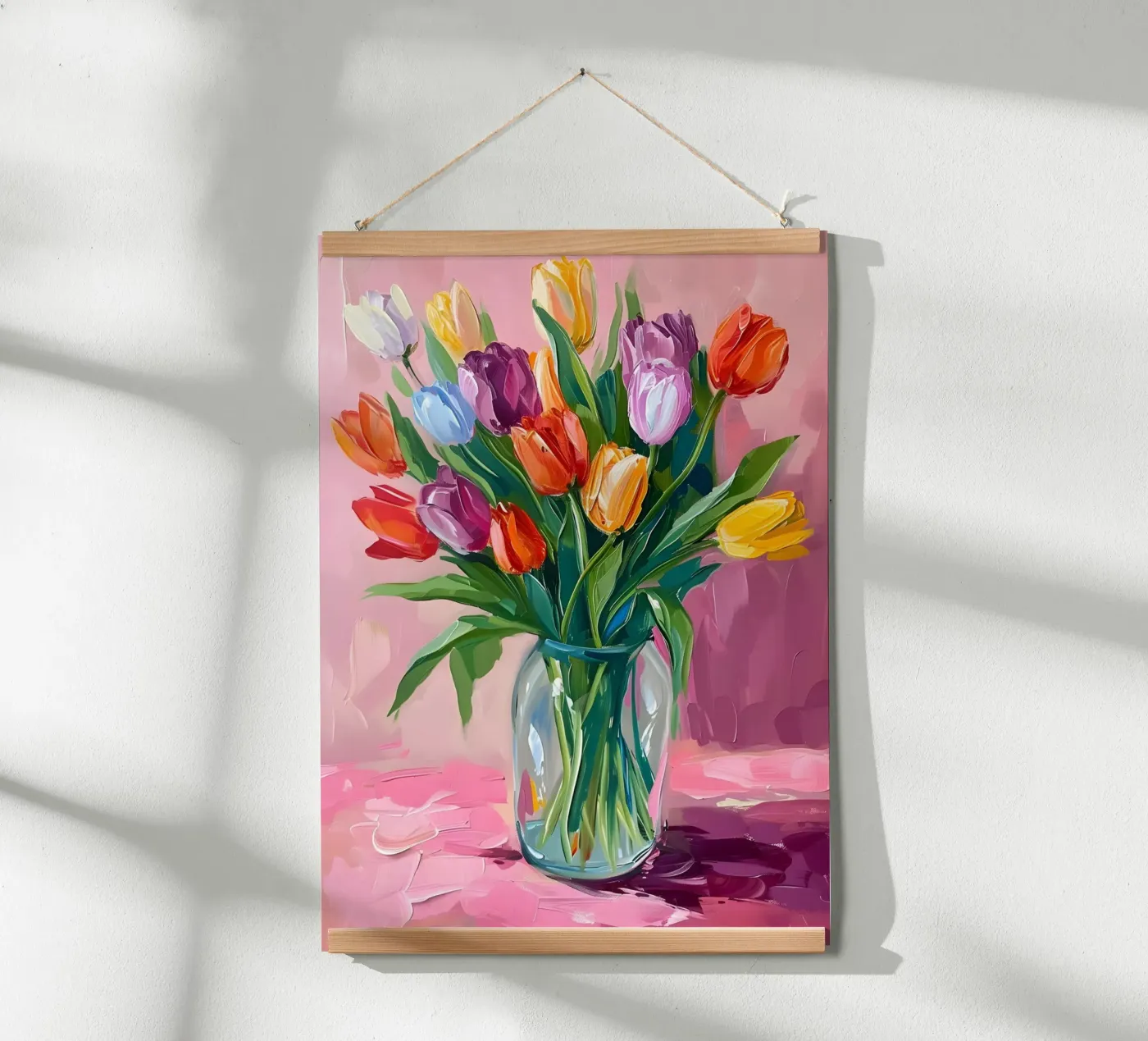 Tulip vase poster de Yaso Design & Art