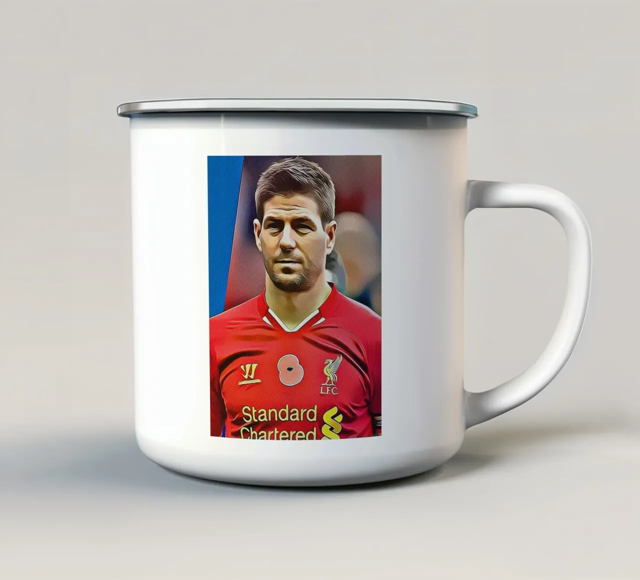 Steven Gerrard tazza in smalto da dan band