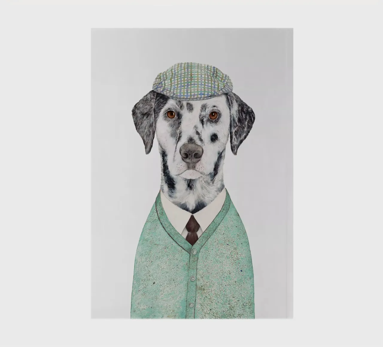 Dalmatian Mint notebook by Animal Crew