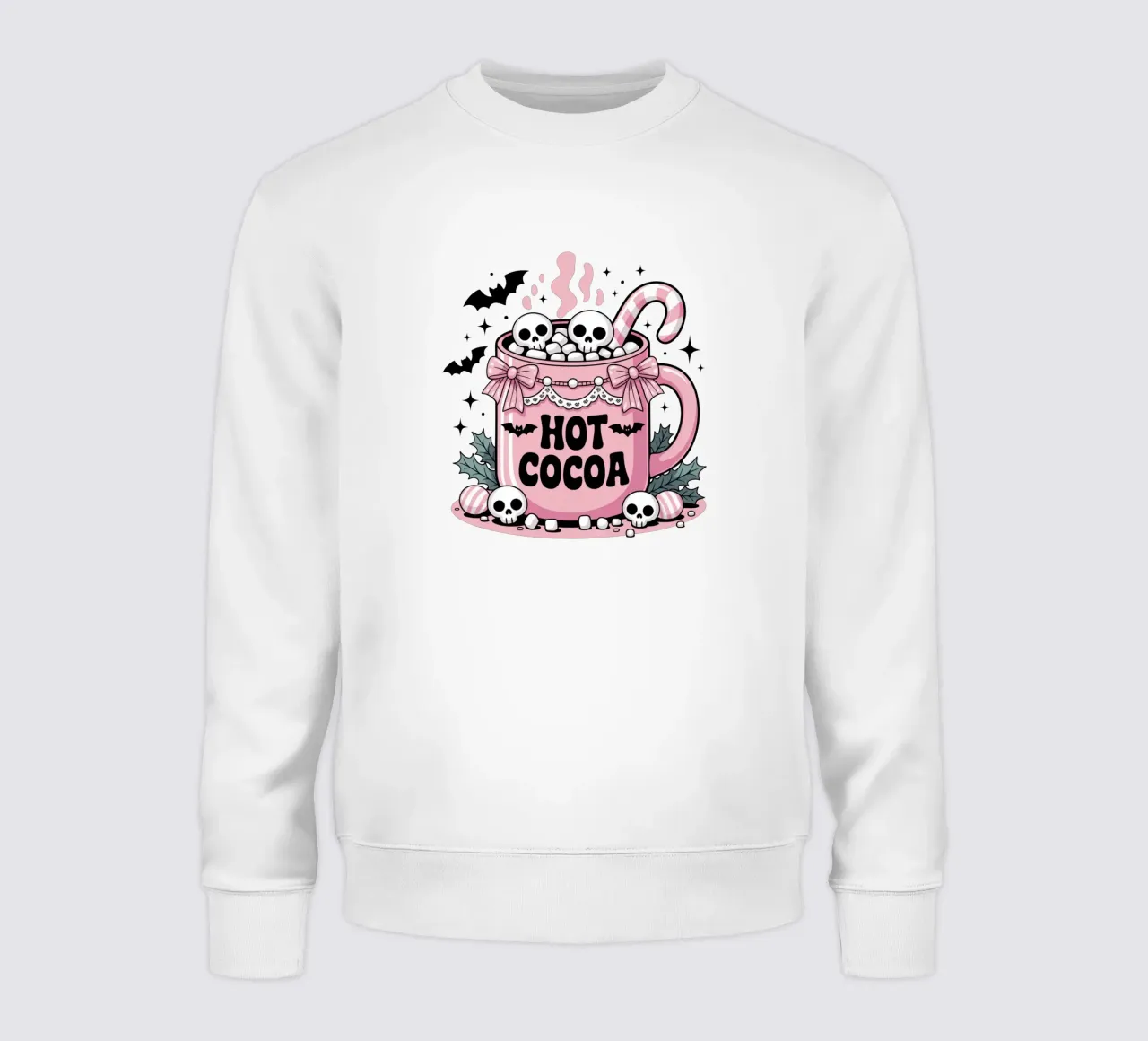 Pastel Goth Cocoa sweatshirt van Sasyall Graphics