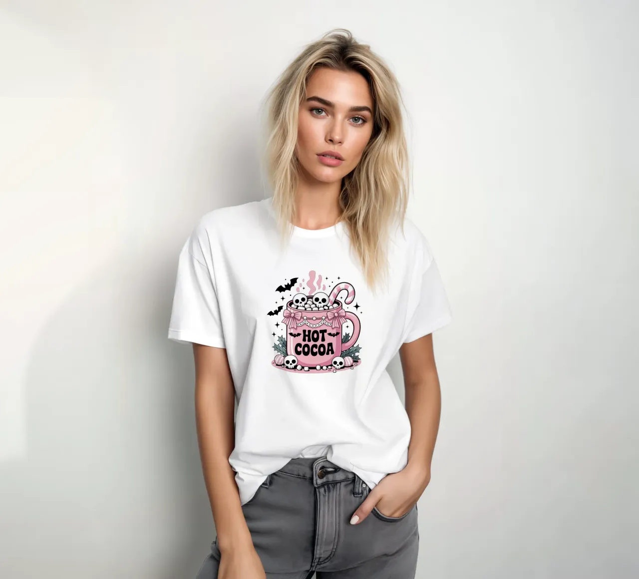 Pastel Goth Cocoa t-shirt da Sasyall Graphics