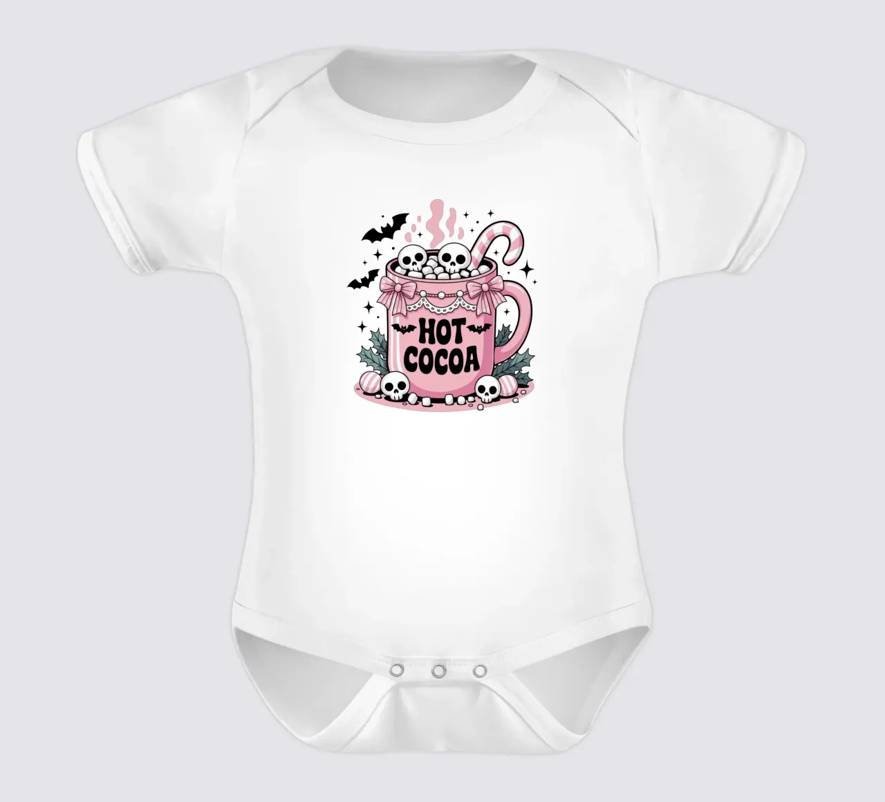 Pastel Goth Cocoa body neonato maniche corte da Sasyall Graphics