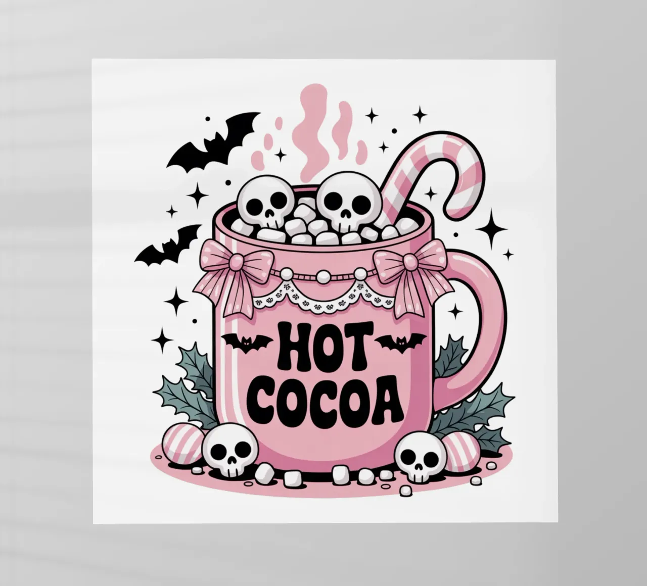 Pastel Goth Cocoa pellicola backlit da Sasyall Graphics
