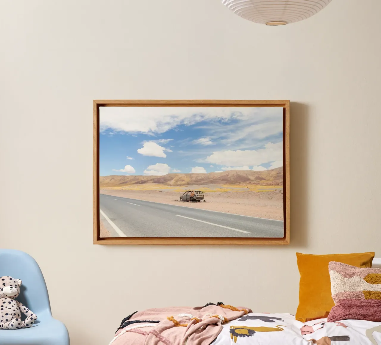 Argentinië #1 canvas met Baklijst van rafael campezato