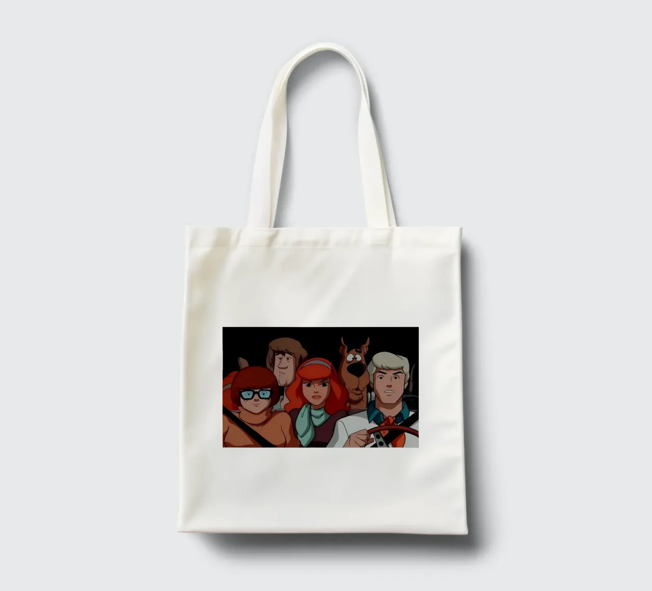 Scooby-Doo borsa in juta da Low poly art