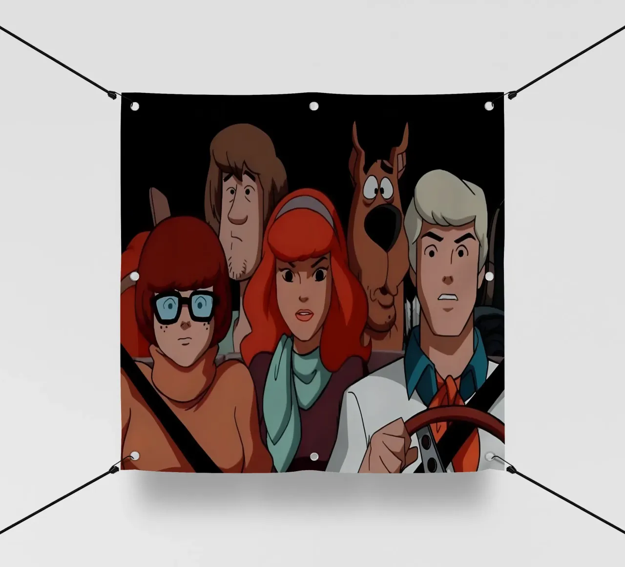 Scooby-Doo telo in pvc da Low poly art