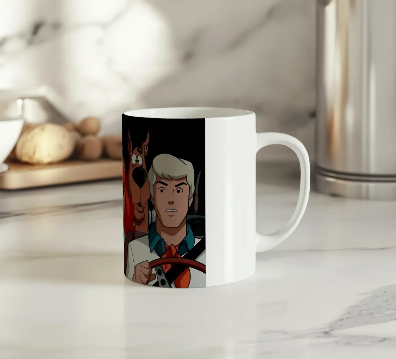 Scooby-Doo tazza in ceramica da Low poly art