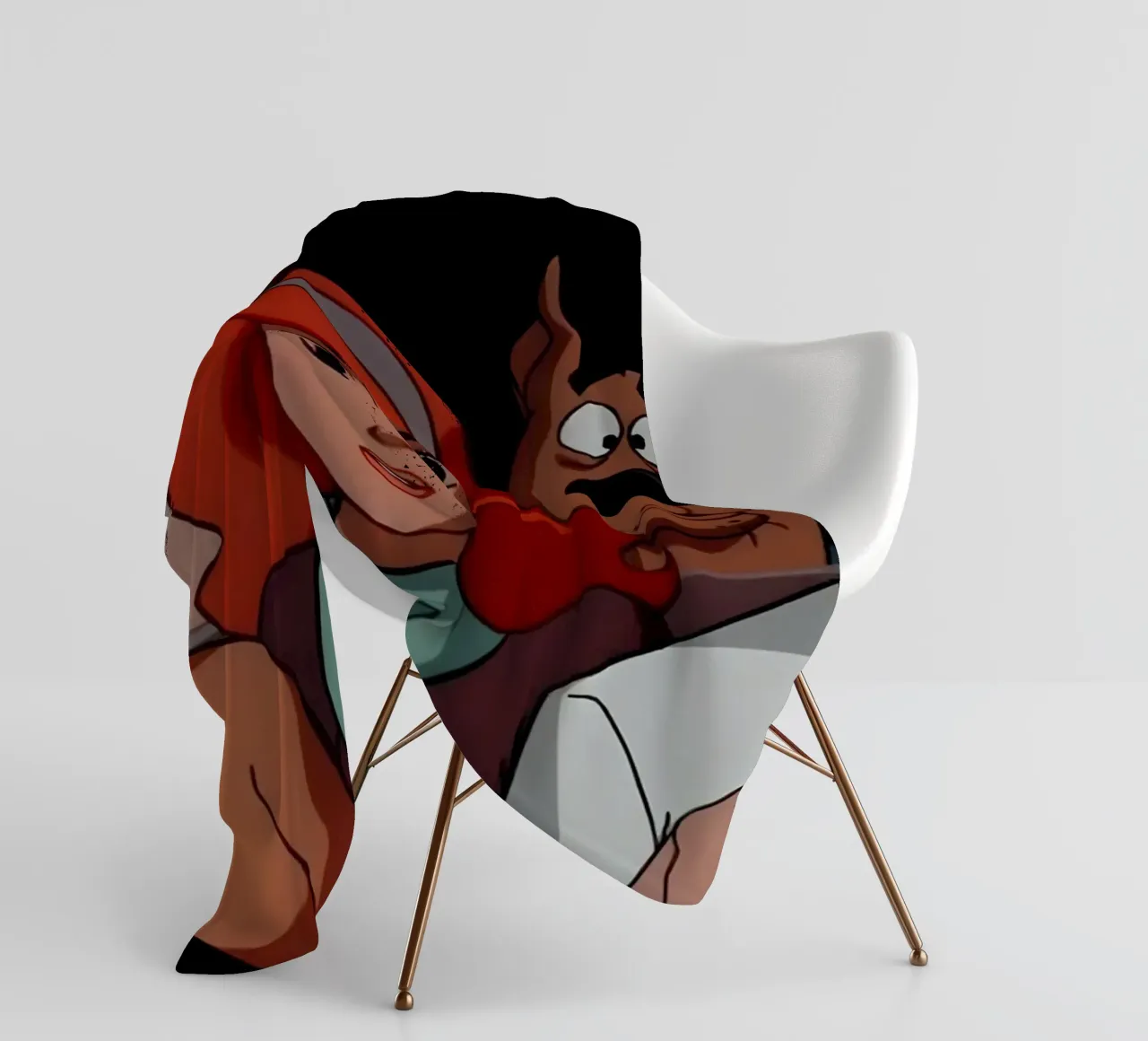 Scooby-Doo coperta in pile da Low poly art