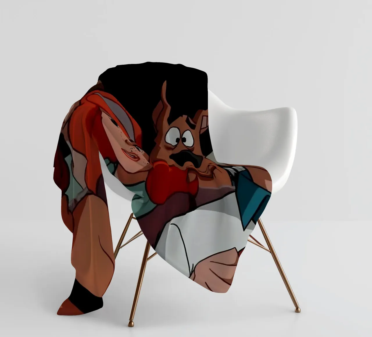 Scooby-Doo coperta in pile da Low poly art