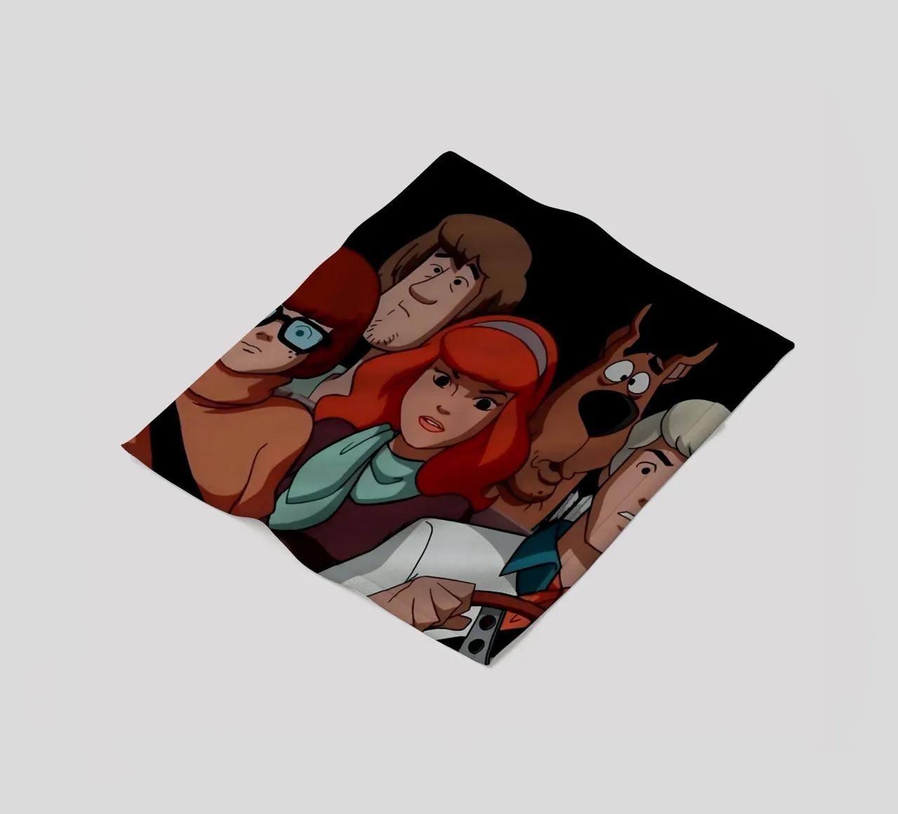 Scooby-Doo coperta in pile da Low poly art