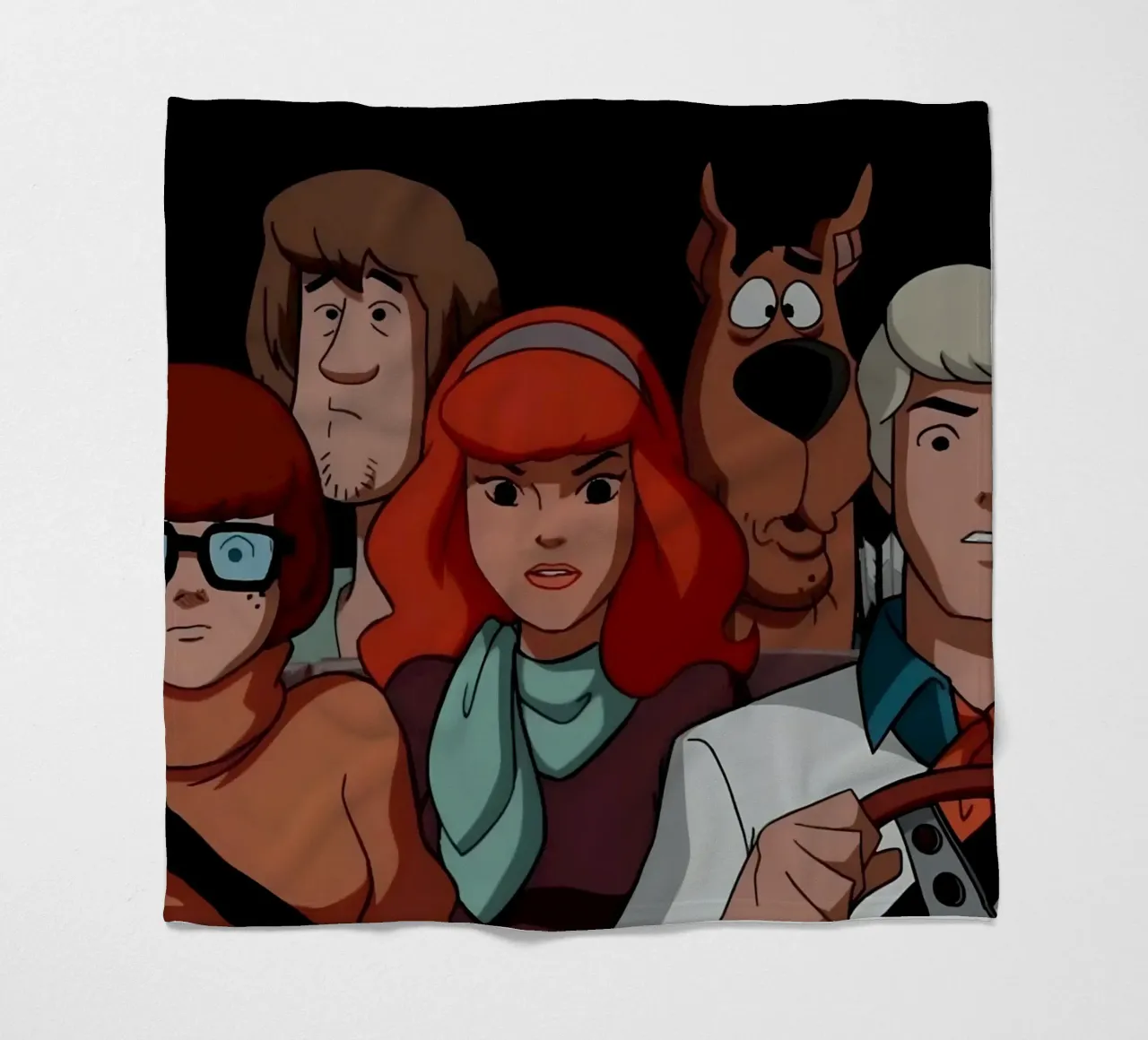 Scooby-Doo coperta in pile da Low poly art
