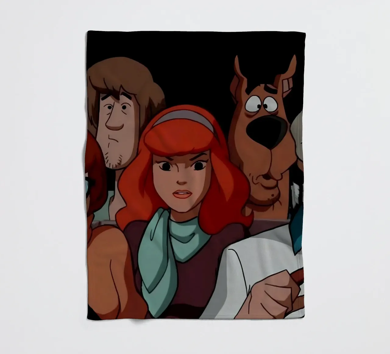 Scooby-Doo coperta in pile da Low poly art