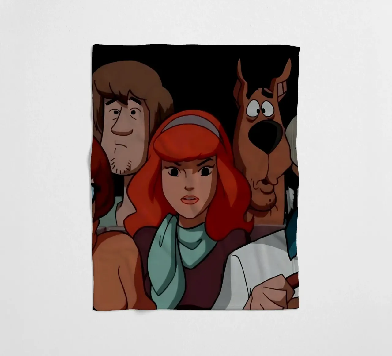 Scooby-Doo coperta in pile da Low poly art