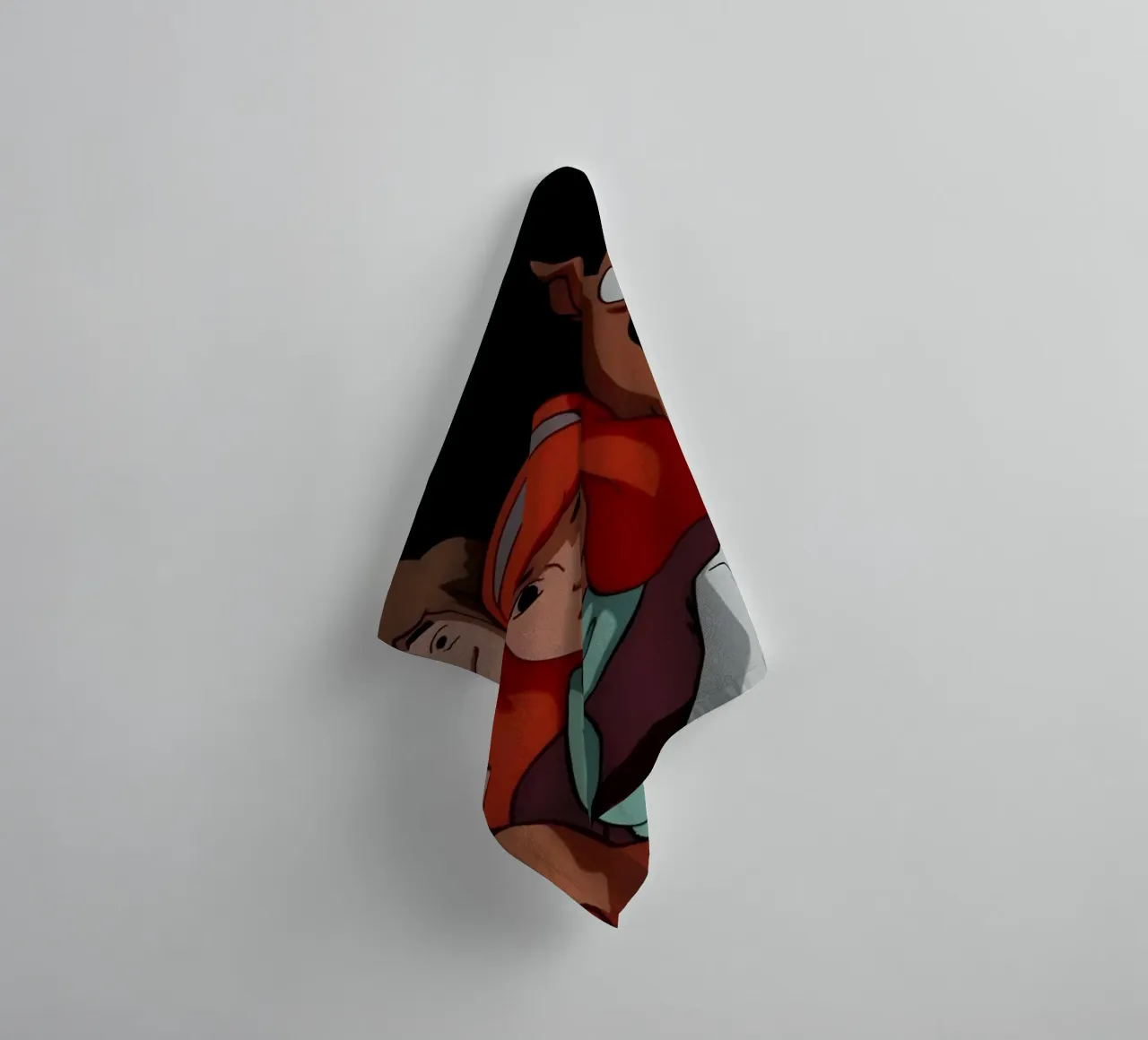 Scooby-Doo asciugamano da bagno da Low poly art