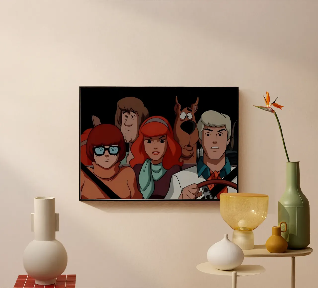 Scooby-Doo plexiglass da Low poly art