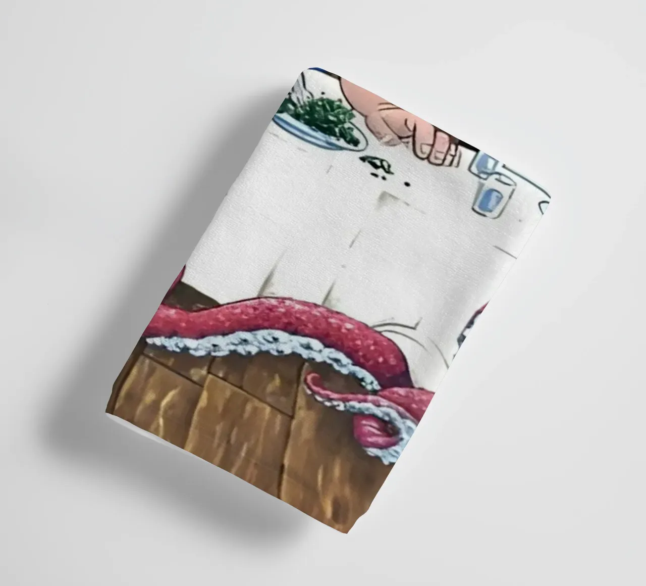 the Popeye asciugamano da bagno da Low poly art