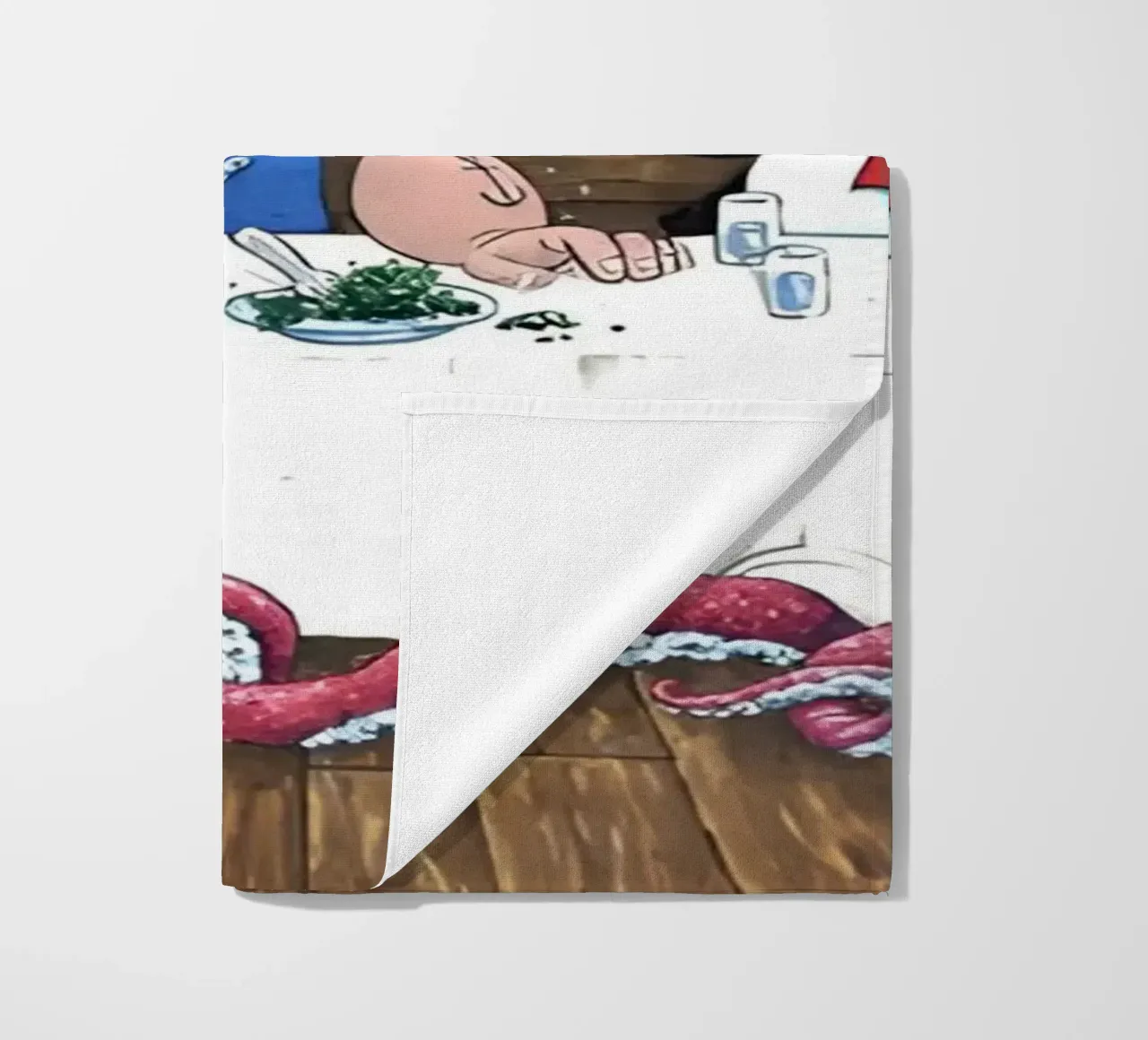 the Popeye telo mare da Low poly art