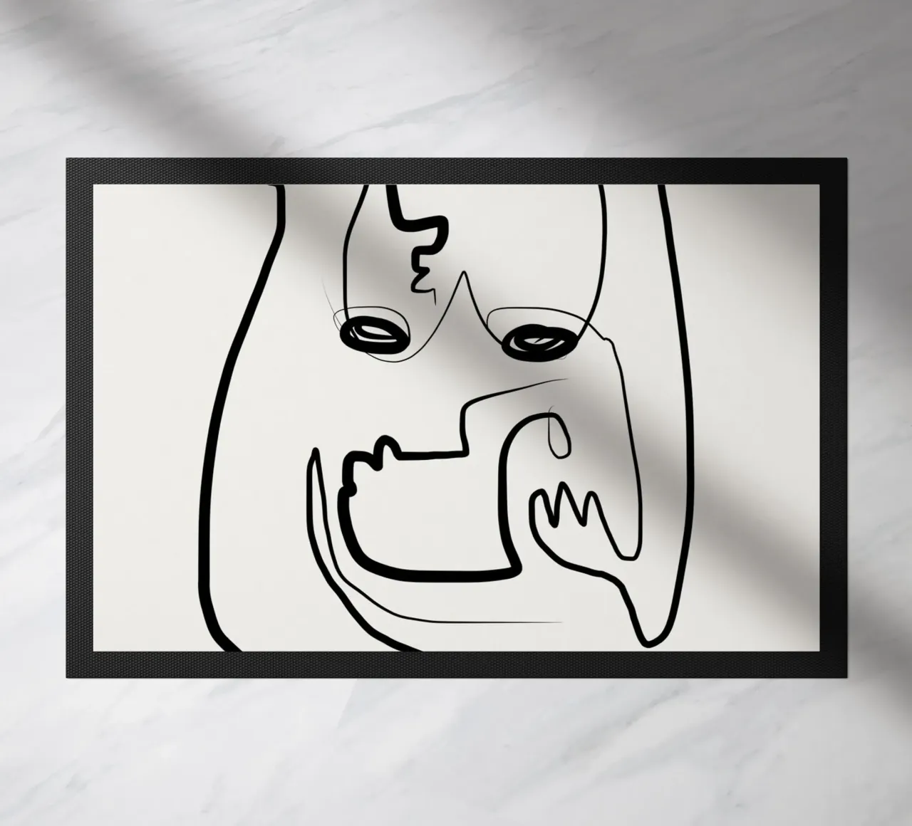 Borstvoeding deurmat van Little Dean