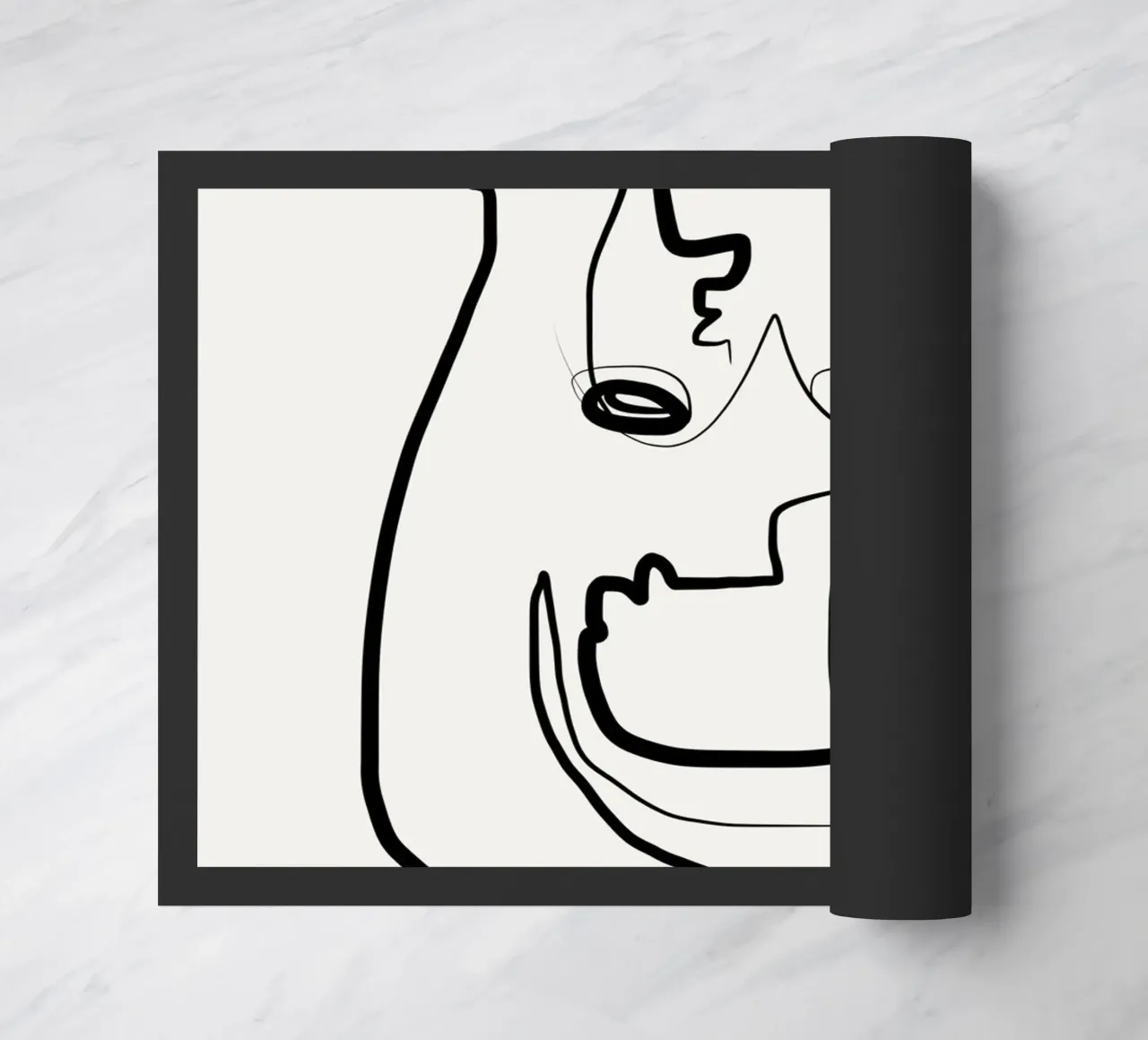 Borstvoeding deurmat van Little Dean