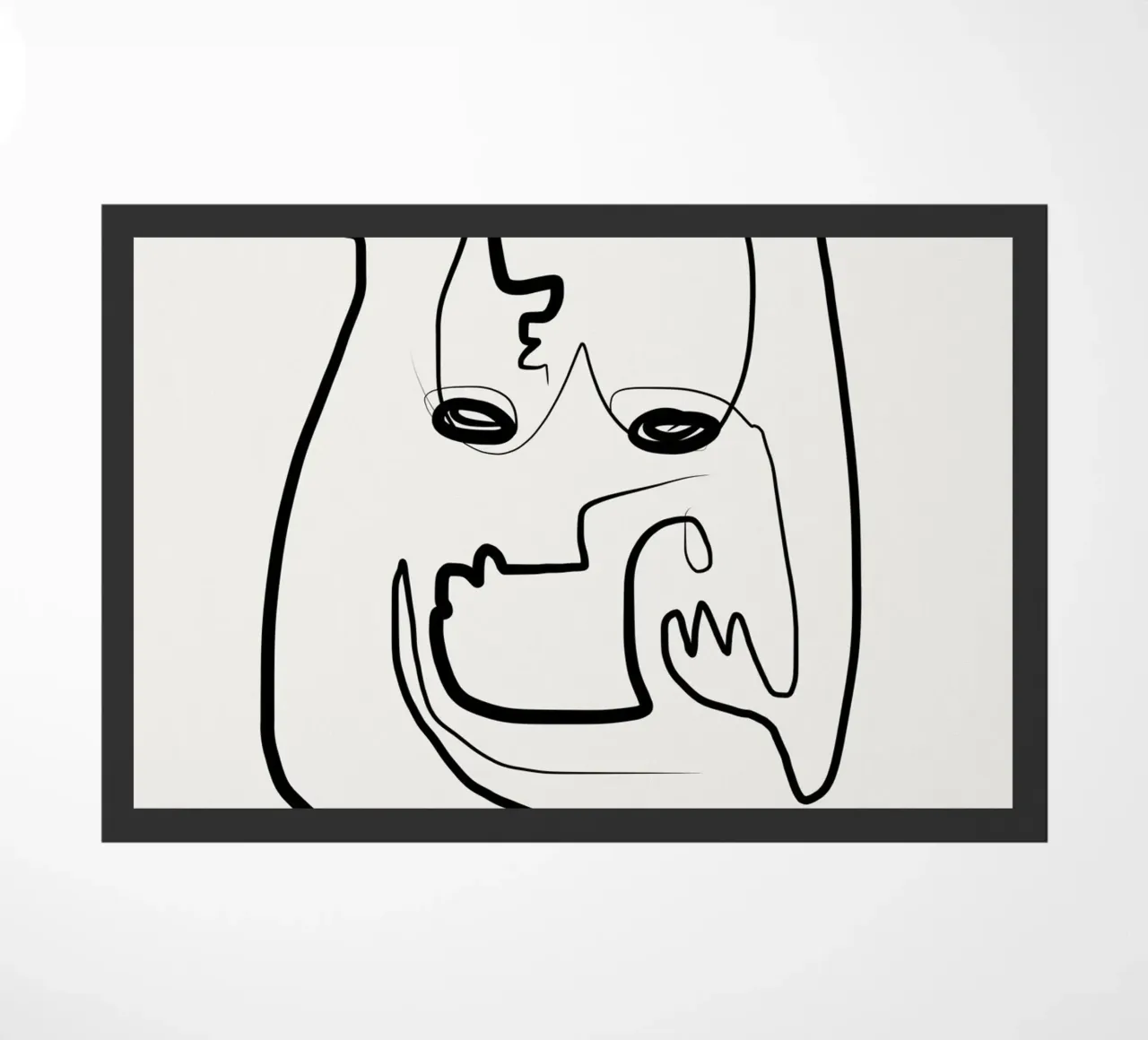 Borstvoeding deurmat van Little Dean