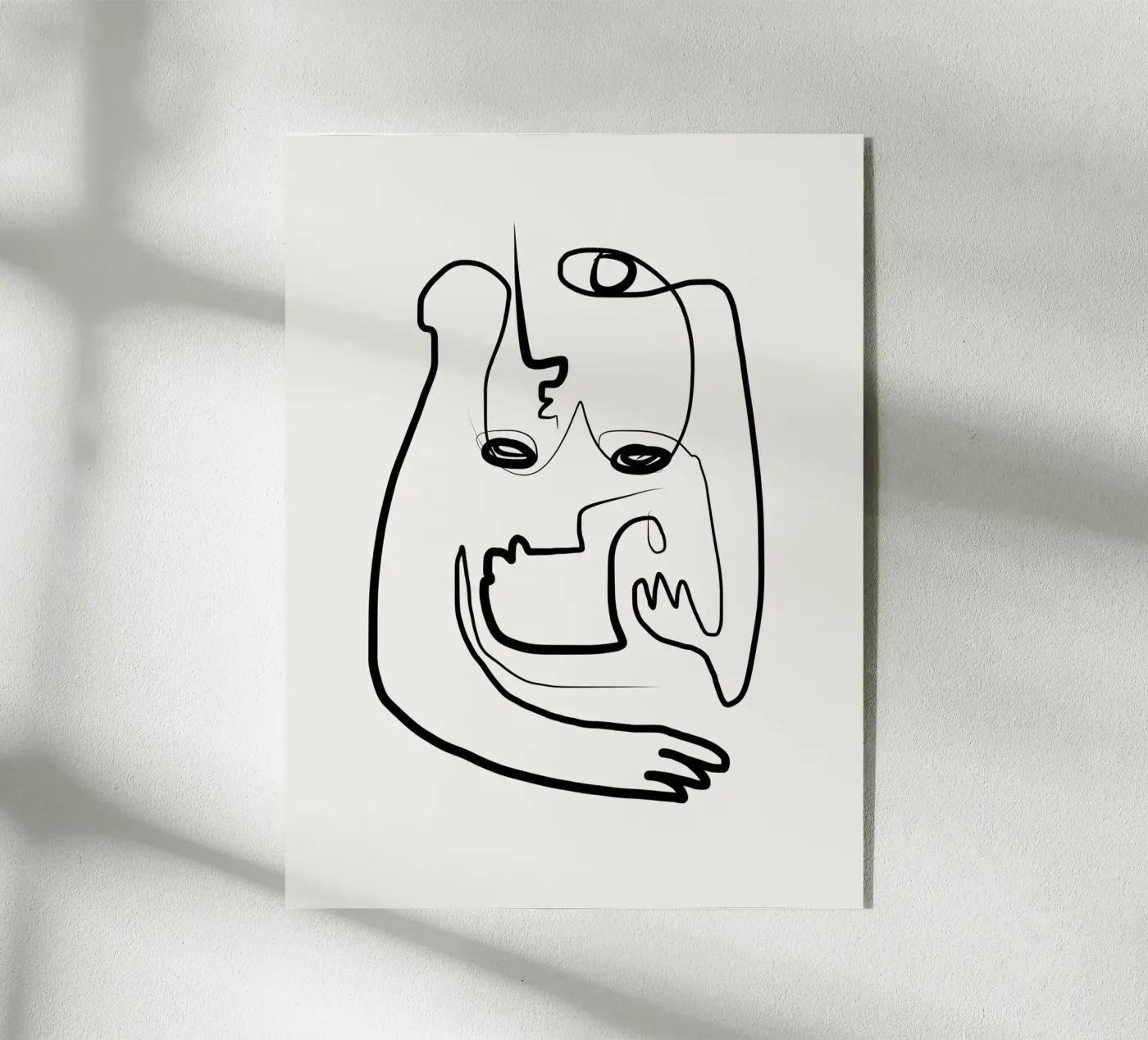 Breastfeeding acryl van Little Dean