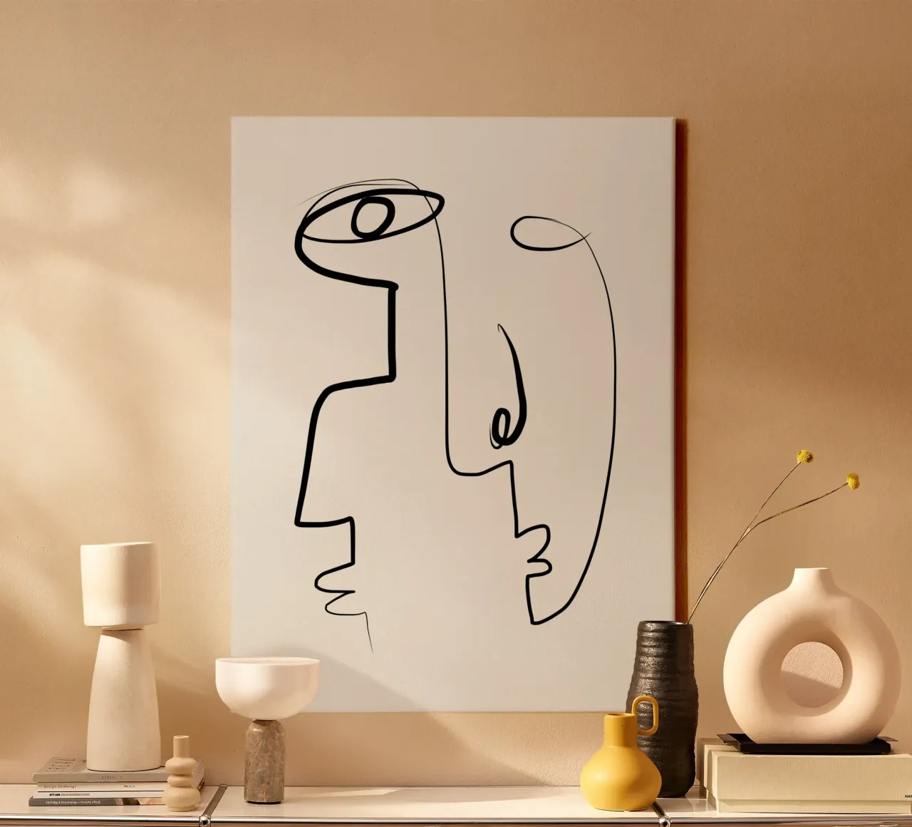 Ik canvas met Baklijst van Little Dean