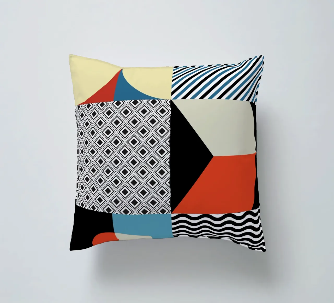 Retro Pattern Bizarre cuscino da Little Dean