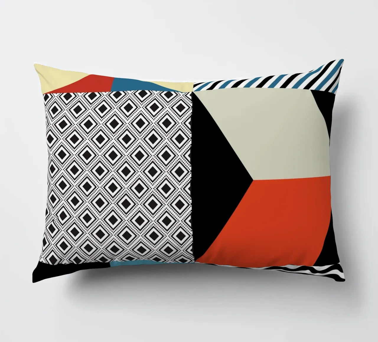 Retro Pattern Bizarre cuscino da Little Dean