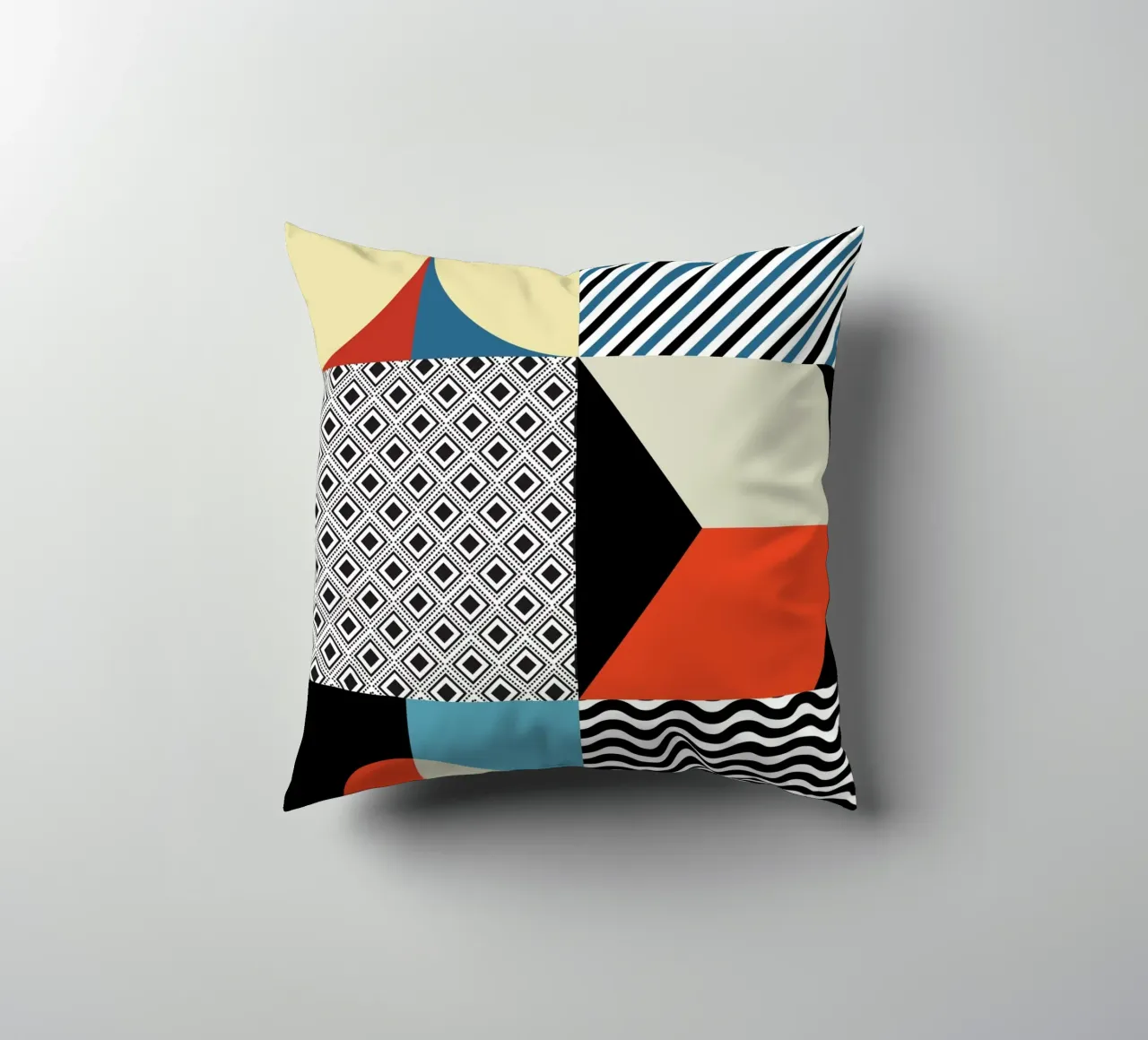 Retro Pattern Bizarre cuscino da Little Dean