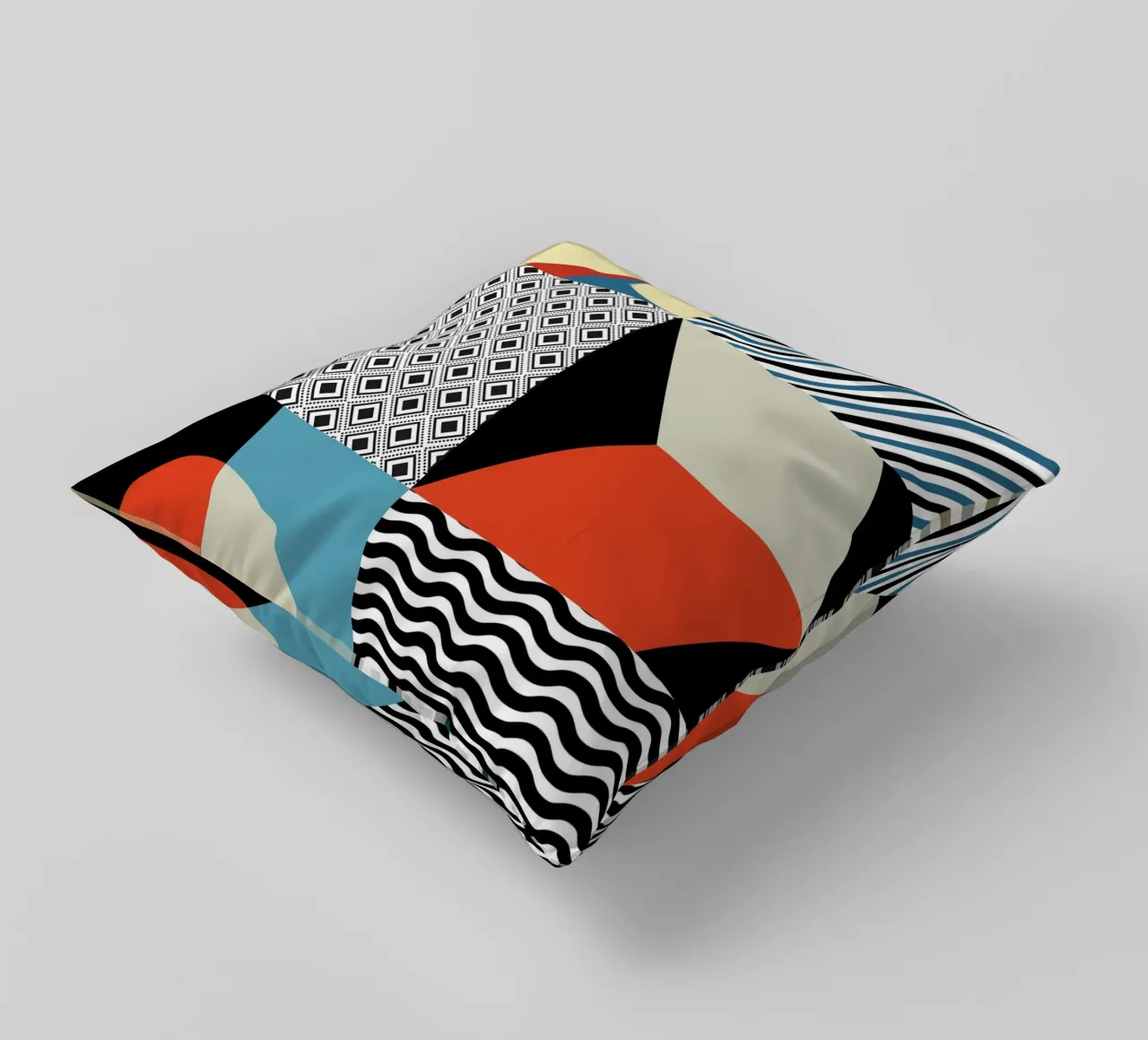 Retro Pattern Bizarre cuscino da Little Dean