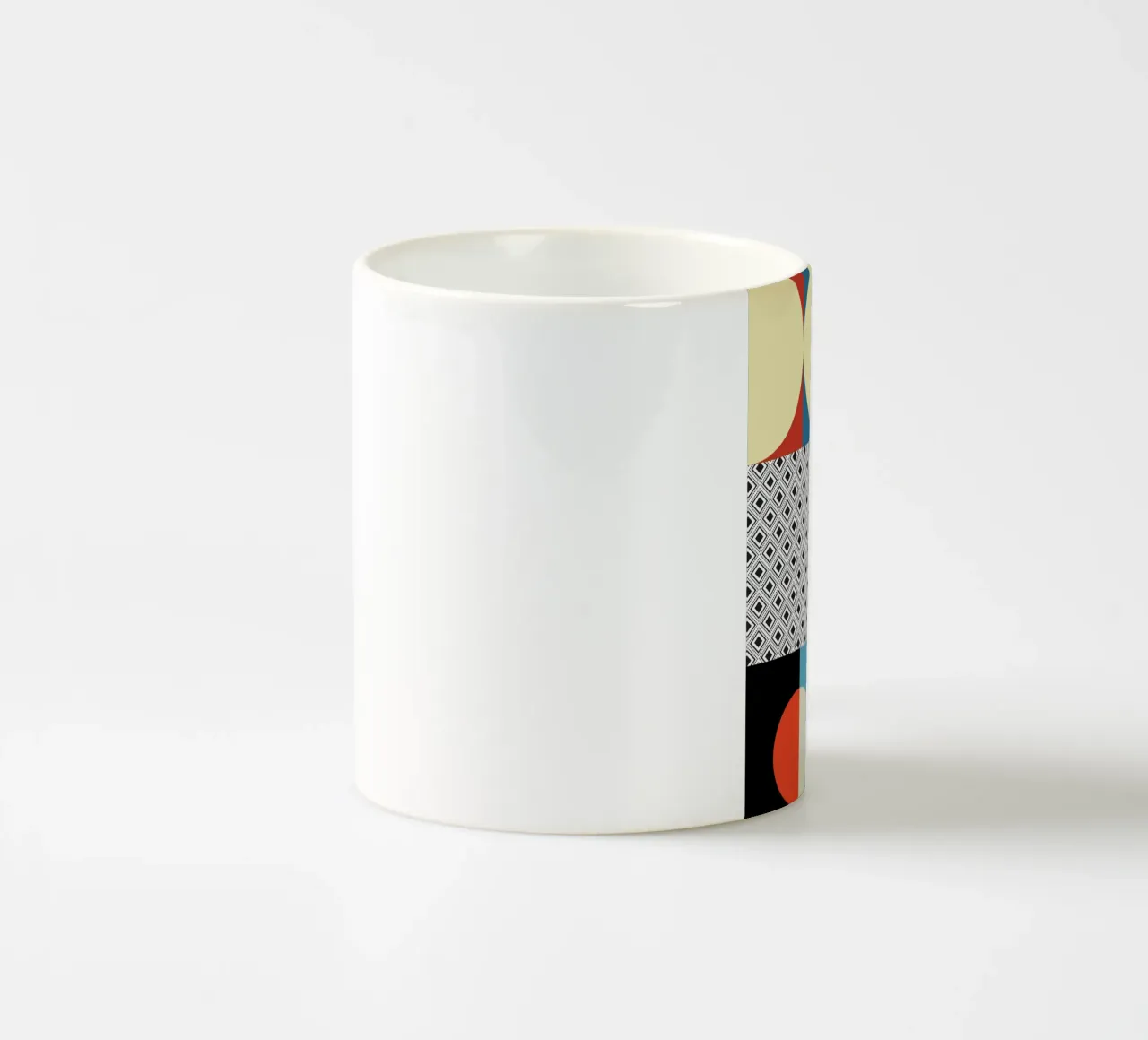 Retro Pattern Bizarre tazza in ceramica da Little Dean