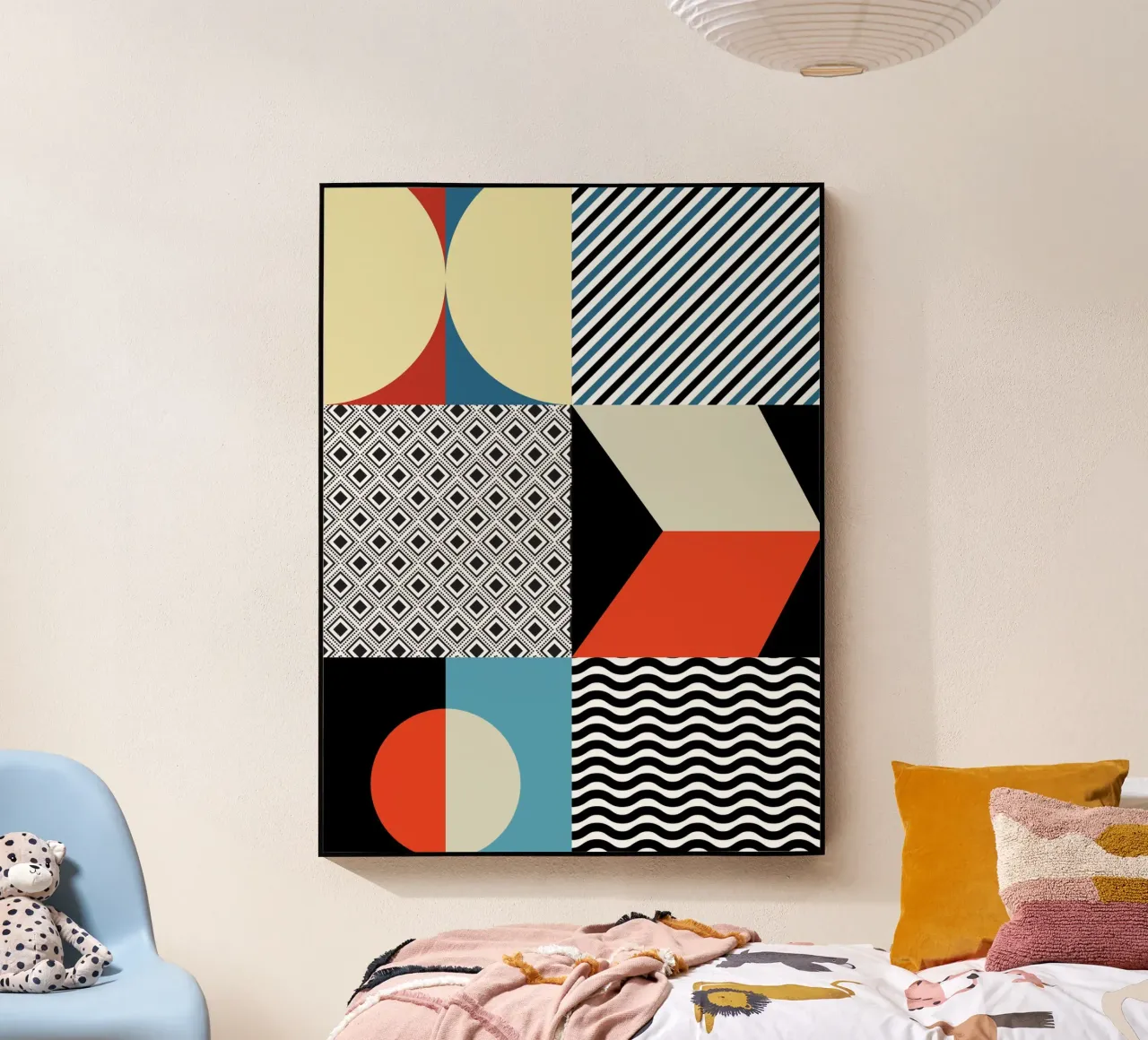 Retro Pattern Bizarre plexiglass da Little Dean