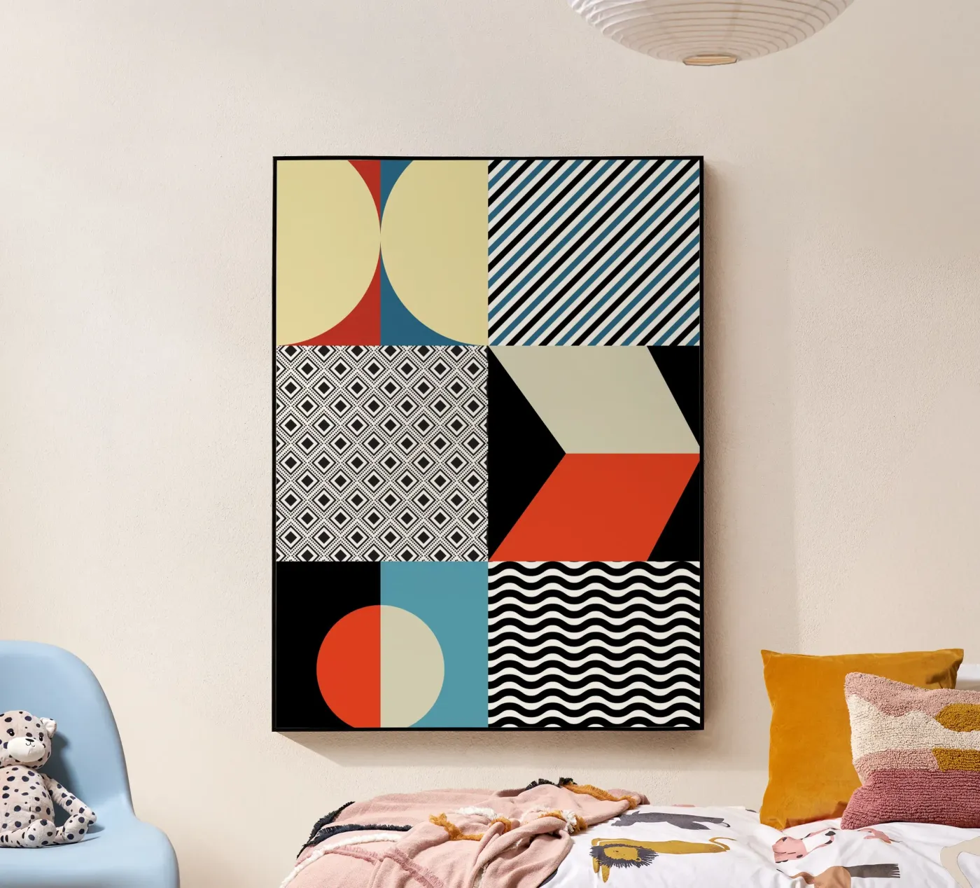 Retro Pattern Bizarre plexiglass da Little Dean