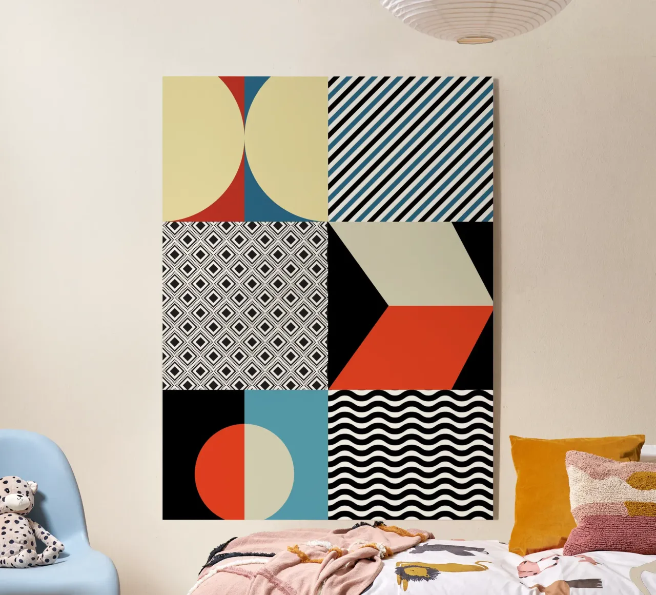 Retro Pattern Bizarre plexiglass da Little Dean